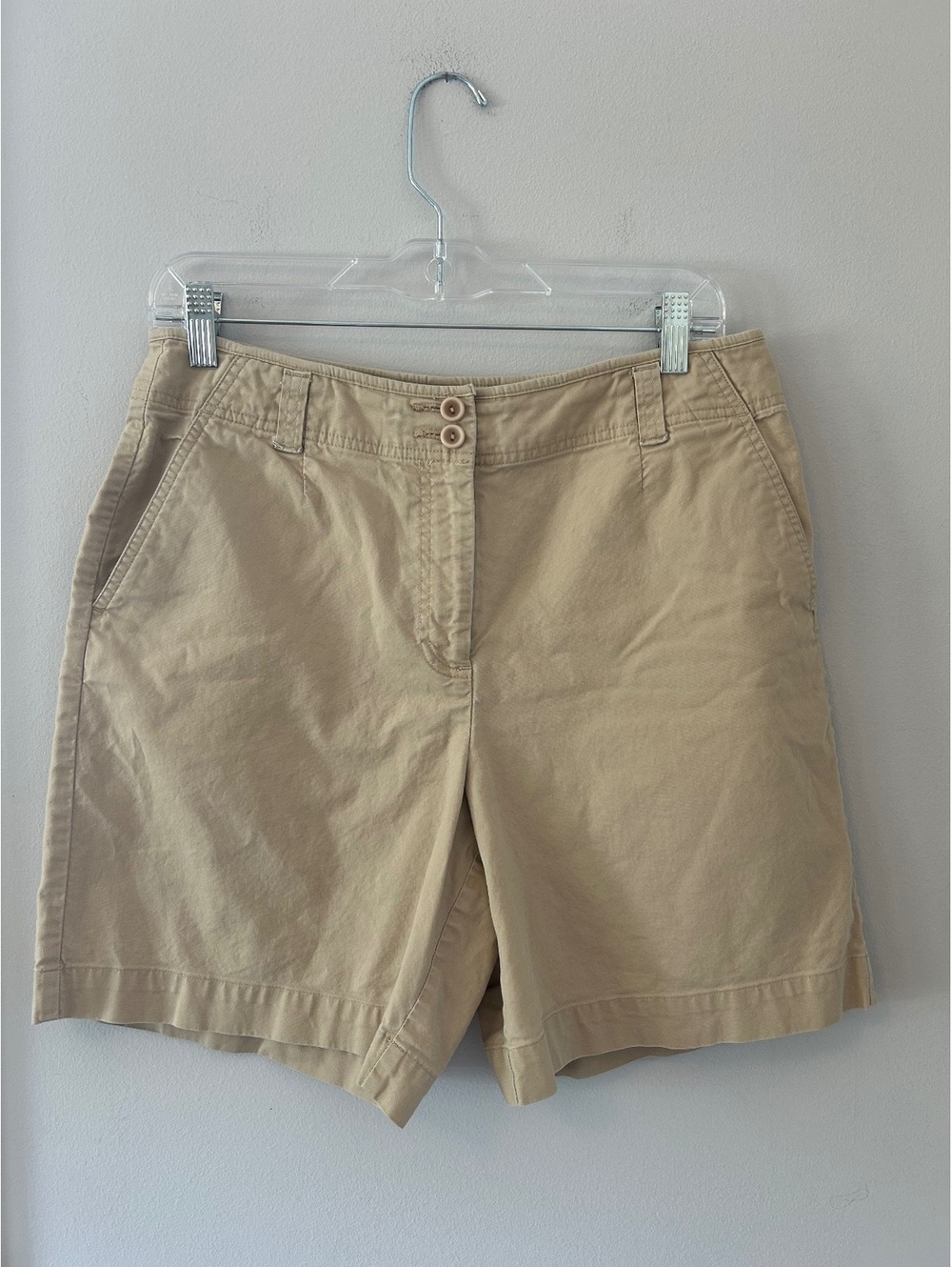 Talbots Stretch Khaki Shorts Women’s Size 10